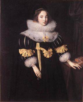 馬庫斯 il 喬凡 吉爾哈特 Portrait of Lady Anne Ruhout 馬庫斯 il 喬凡 吉爾哈特 Portrait of Lady Anne Ruhout